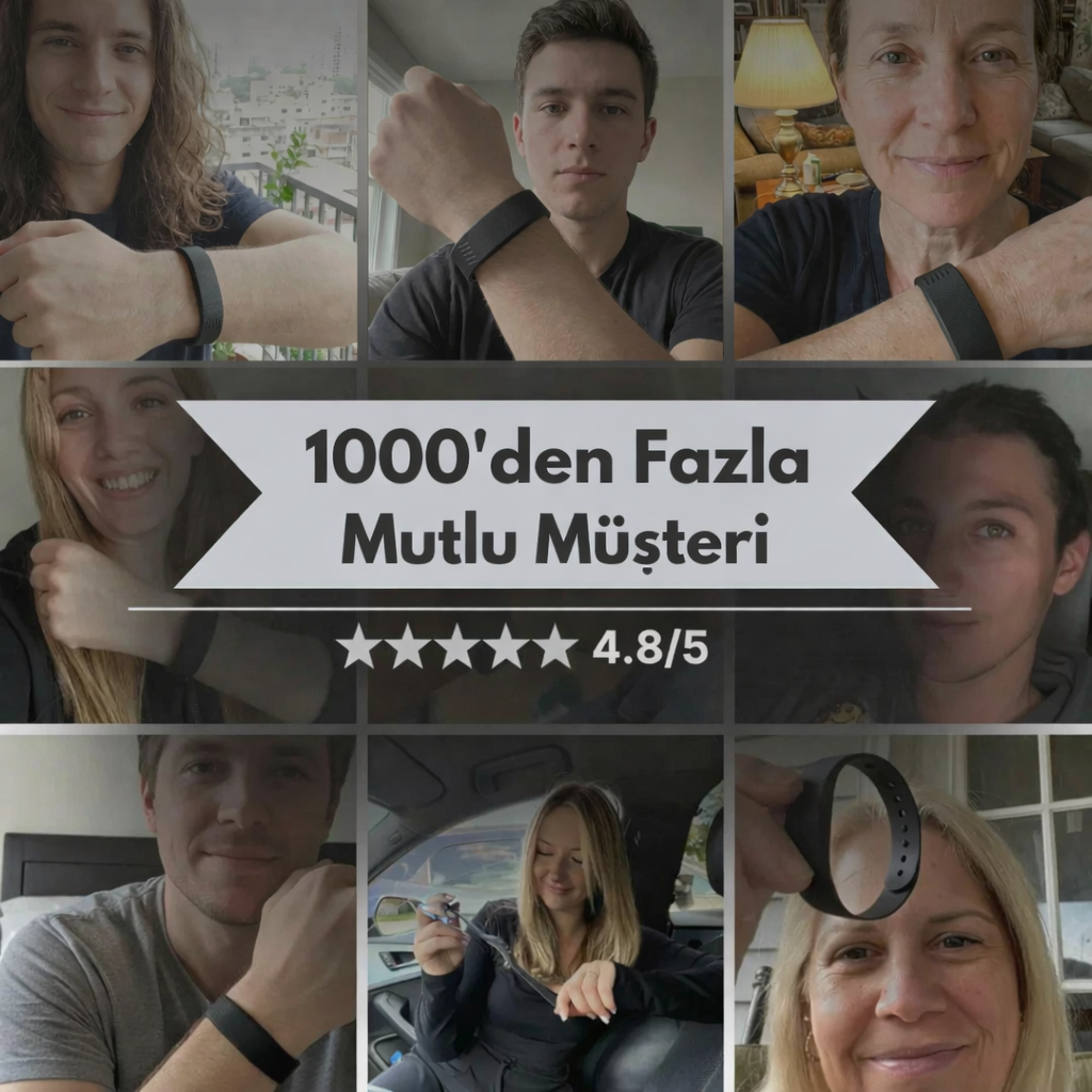 Sessiz Titreşimli Akıllı Bileklik – Ağır Uyuyanlar İçin Etkili ve Partner Dostu Alarm