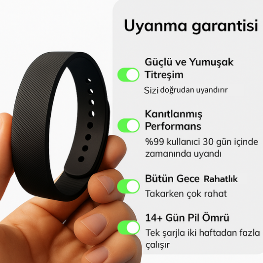 NivoraConcept™ Akıllı Bileklik – Adım Sayar, Kalori Takibi, Su Geçirmez